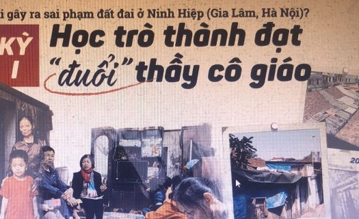 Ai gây ra sai phạm đất đai ở Ninh Hiệp (Gia Lâm, Hà Nội)?